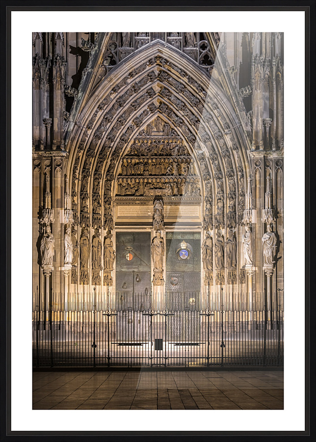 COLOGNE 14 Picture Frame print