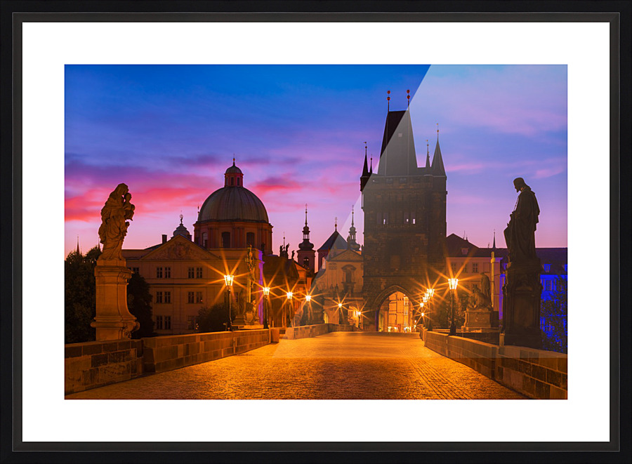 PRAGUE 10 Picture Frame print
