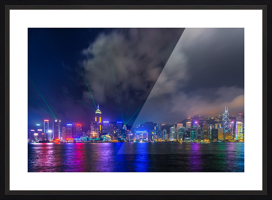 HONG KONG 21 Picture Frame print