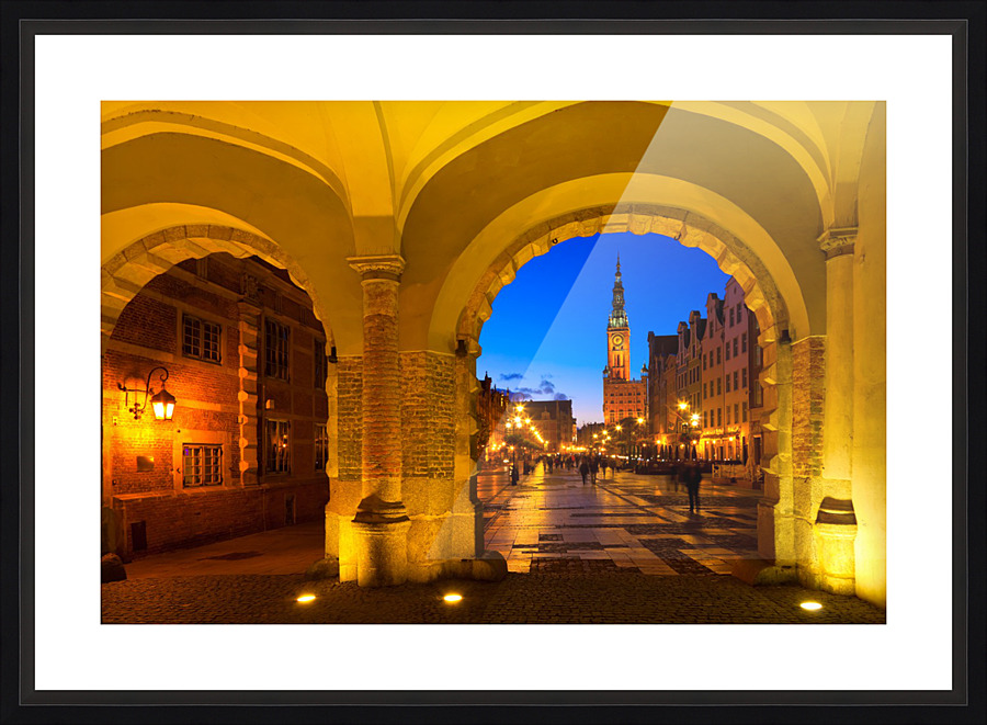 GDANSK 01 Picture Frame print