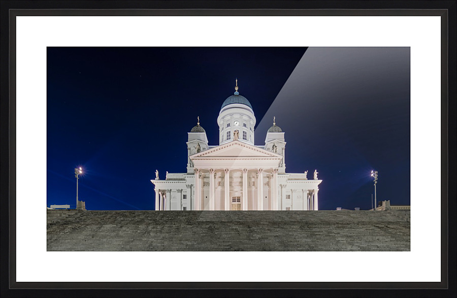 HELSINKI 02 Picture Frame print