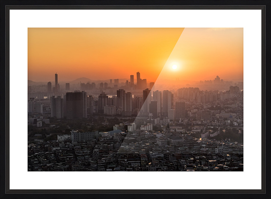 SEOUL 05 Picture Frame print
