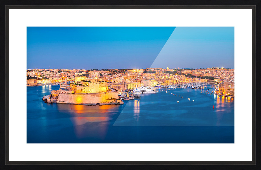 MALTA 12 Picture Frame print