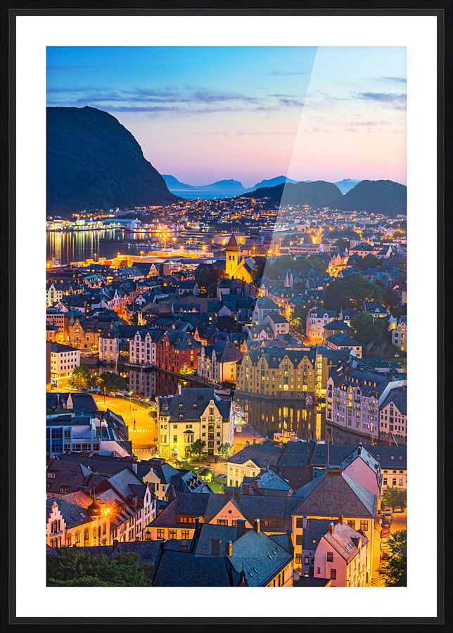 ÅLESUND 02 Picture Frame print