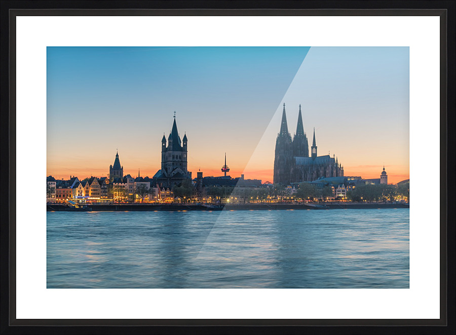 COLOGNE 26 Picture Frame print