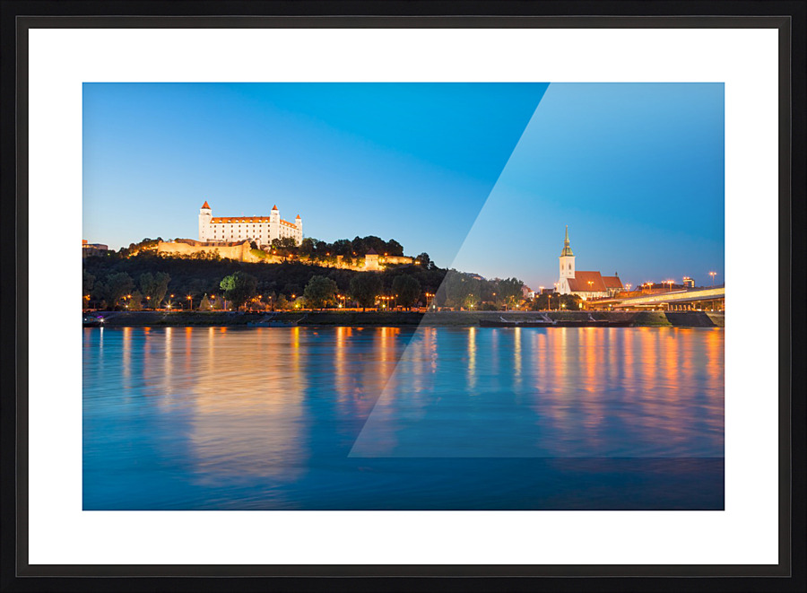 BRATISLAVA 05 Picture Frame print