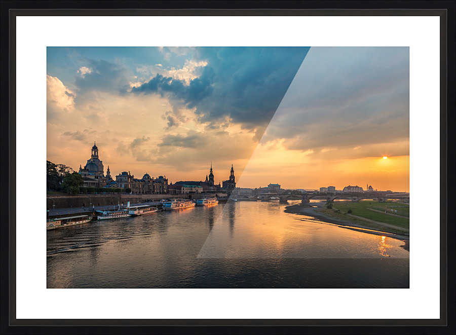 DRESDEN 08 Picture Frame print