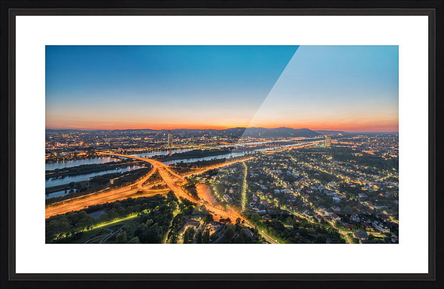 VIENNA 03 Picture Frame print