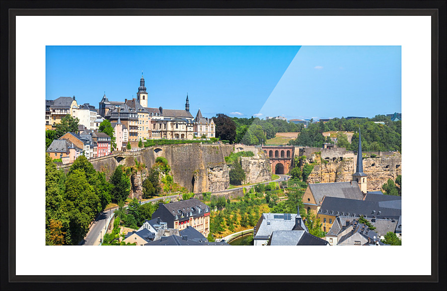 LUXEMBOURG 01 Picture Frame print