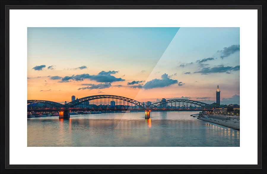 COLOGNE 20 Picture Frame print