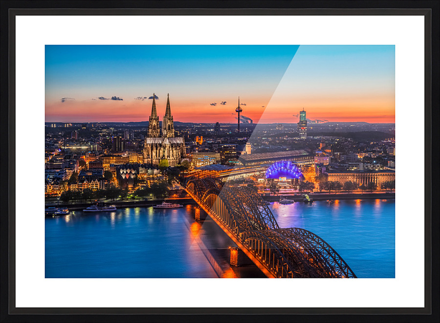 COLOGNE 03 Picture Frame print