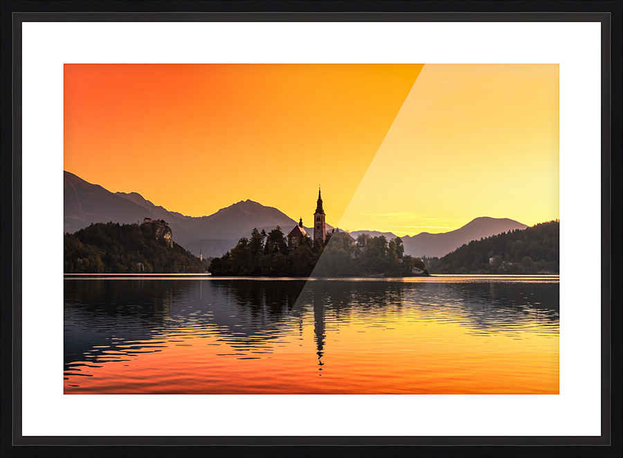 BLED 01 Picture Frame print