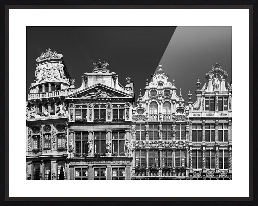 BRUSSELS 01 Picture Frame print