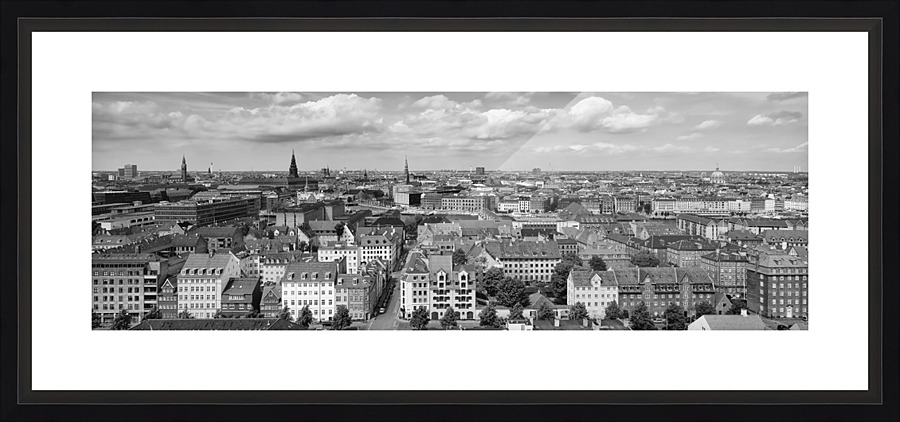 COPENHAGEN 01 Picture Frame print