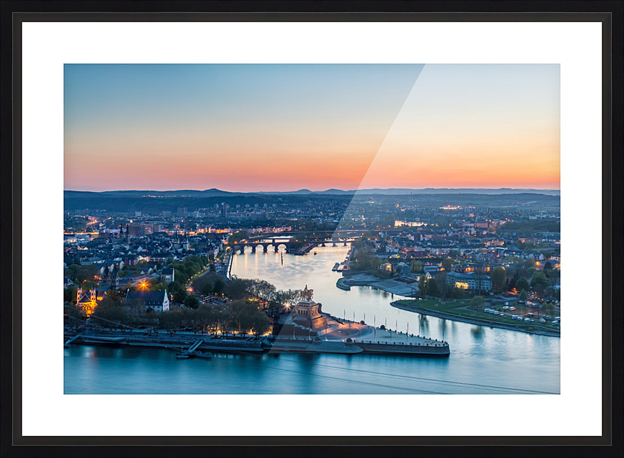 KOBLENZ 01 Picture Frame print