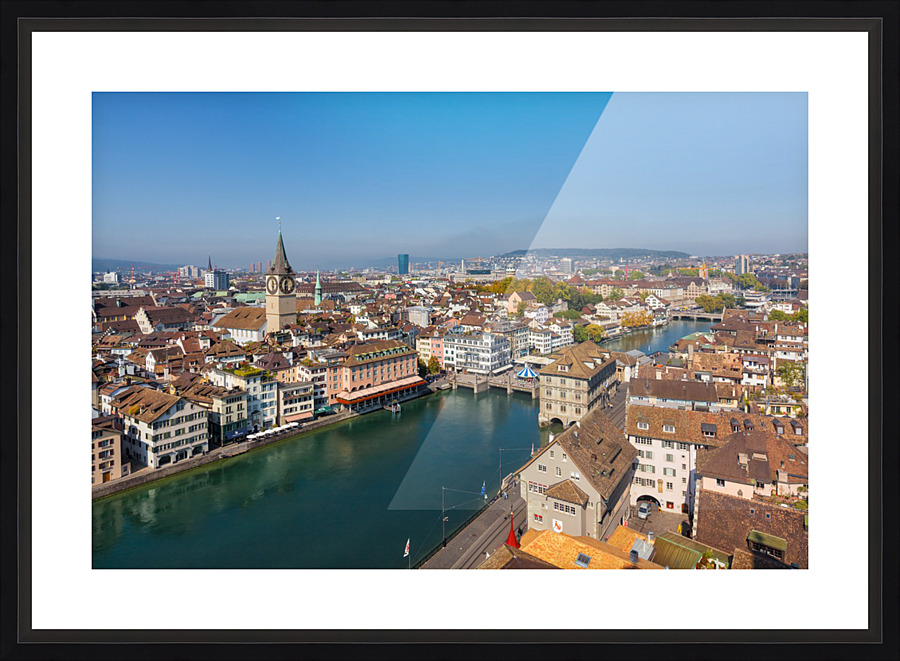 ZURICH 07 Picture Frame print
