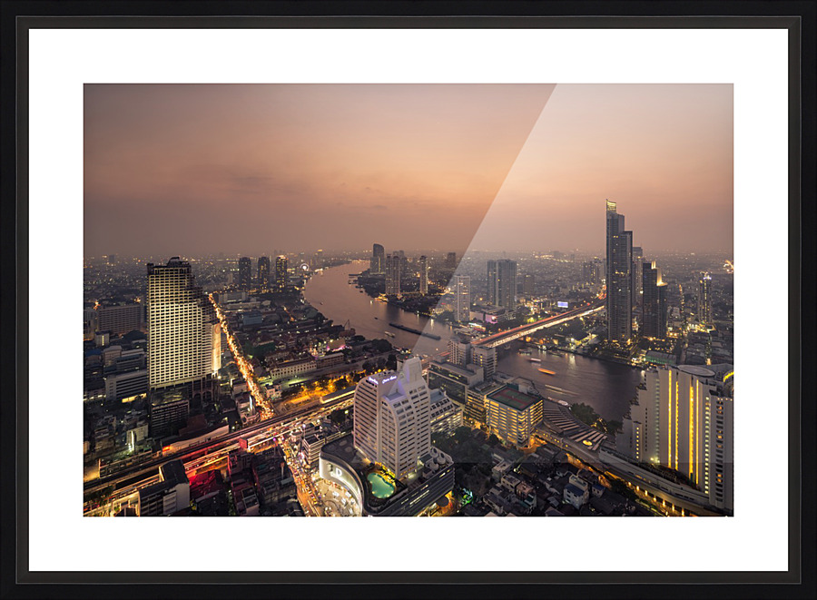 BANGKOK 10 Picture Frame print