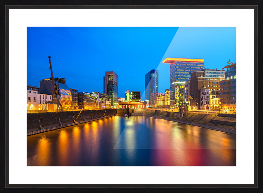 DUSSELDORF 03 Picture Frame print