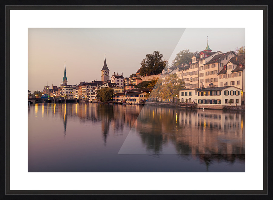 ZURICH 02 Picture Frame print