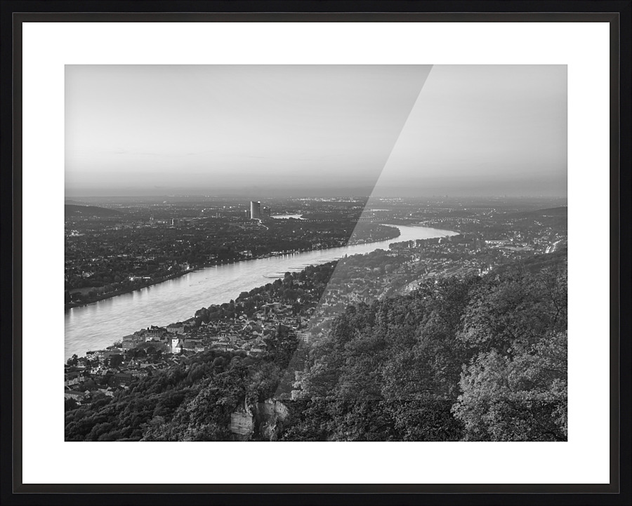 THE RHINE 06 Picture Frame print