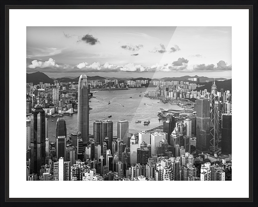 HONG KONG 39 Picture Frame print