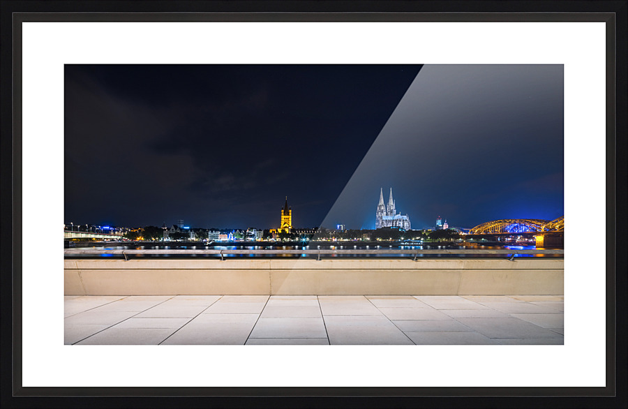 COLOGNE 25 Picture Frame print
