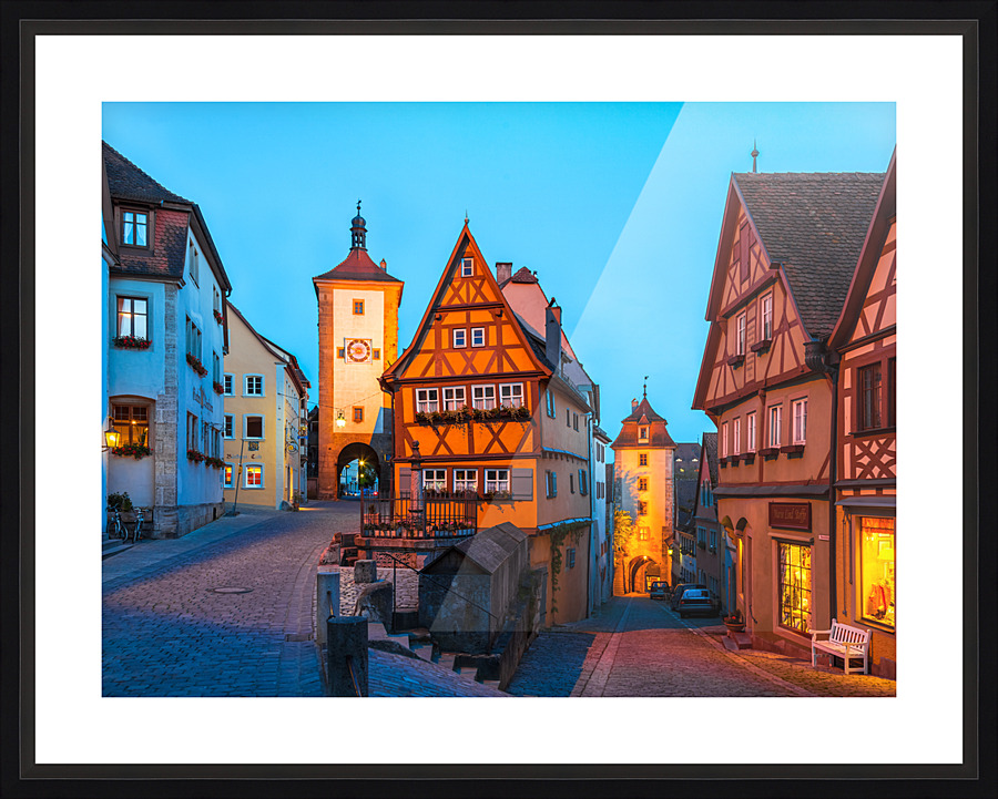 ROTHENBURG 01 Picture Frame print