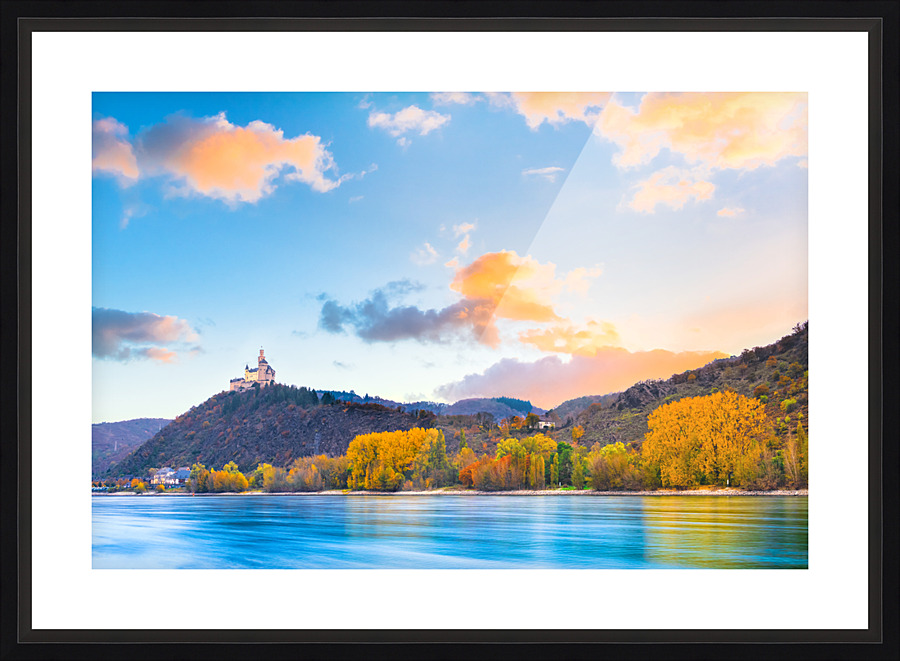 THE RHINE 07 Picture Frame print