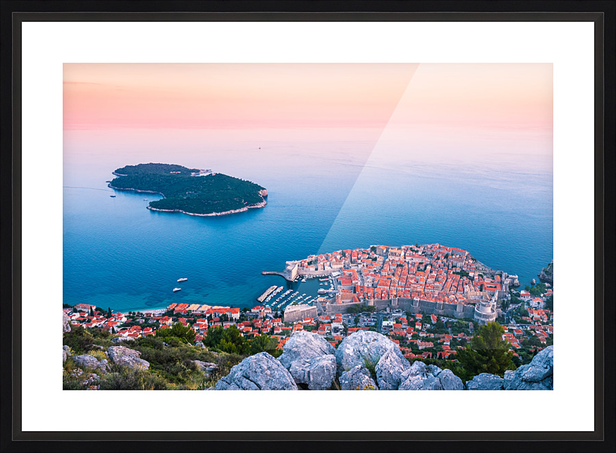 DUBROVNIK 15 Picture Frame print