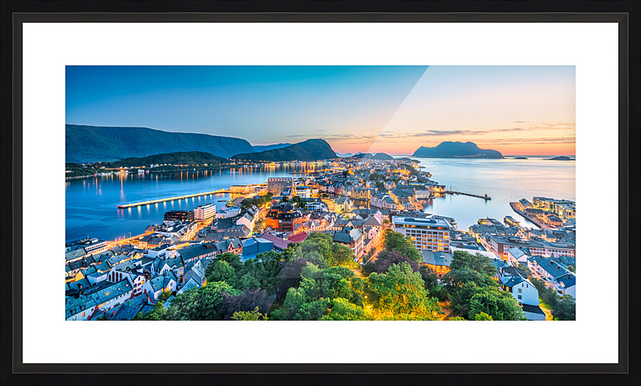 ALESUND 15 Picture Frame print