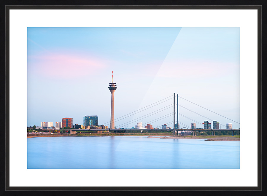 DUSSELDORF 08 Picture Frame print