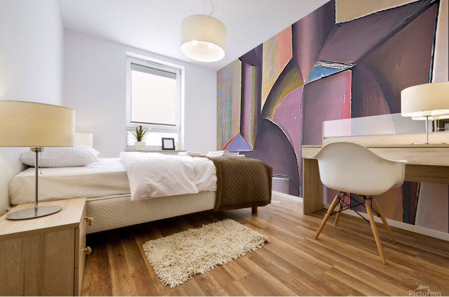 FIGURES Mural print
