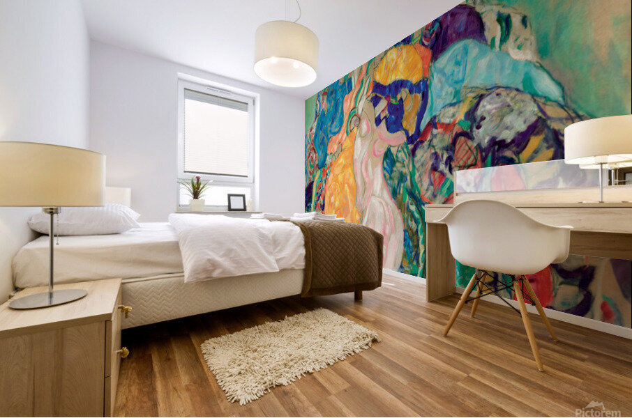 BABY CRADLE  Mural print