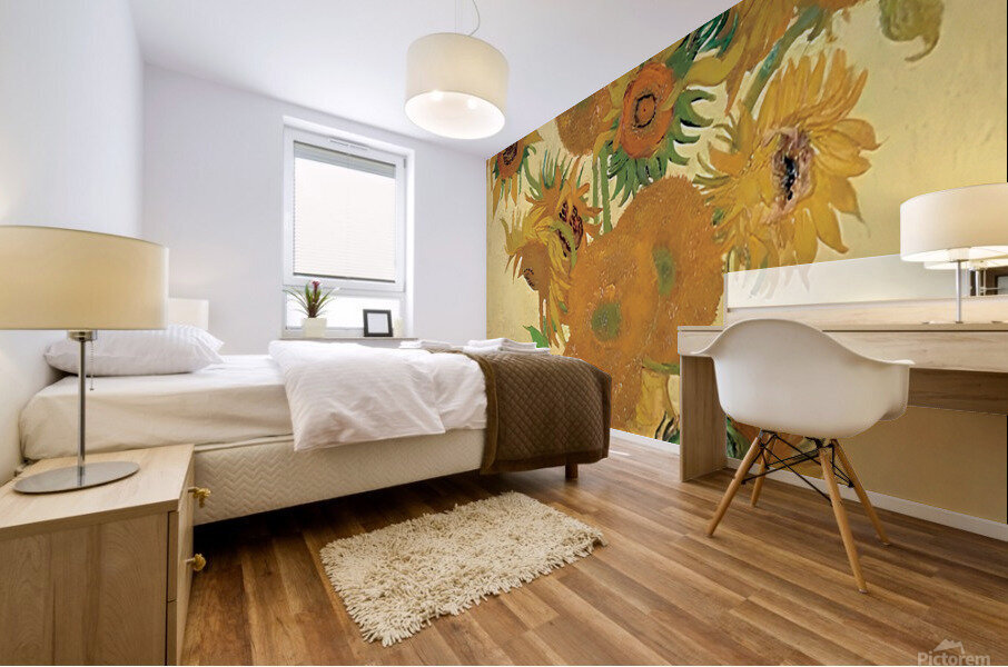 SUNFLOWERS  Mural print