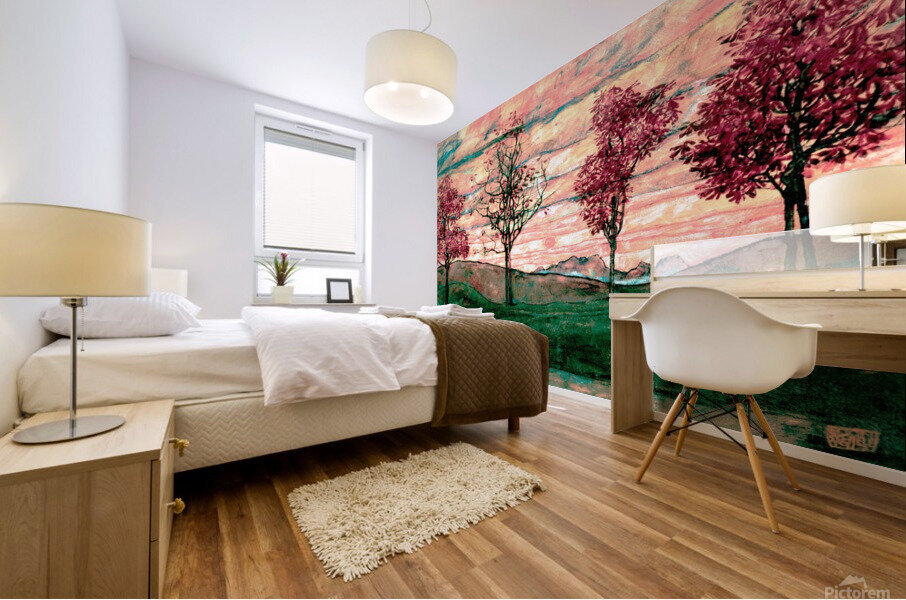 FOUR TREES Mural print