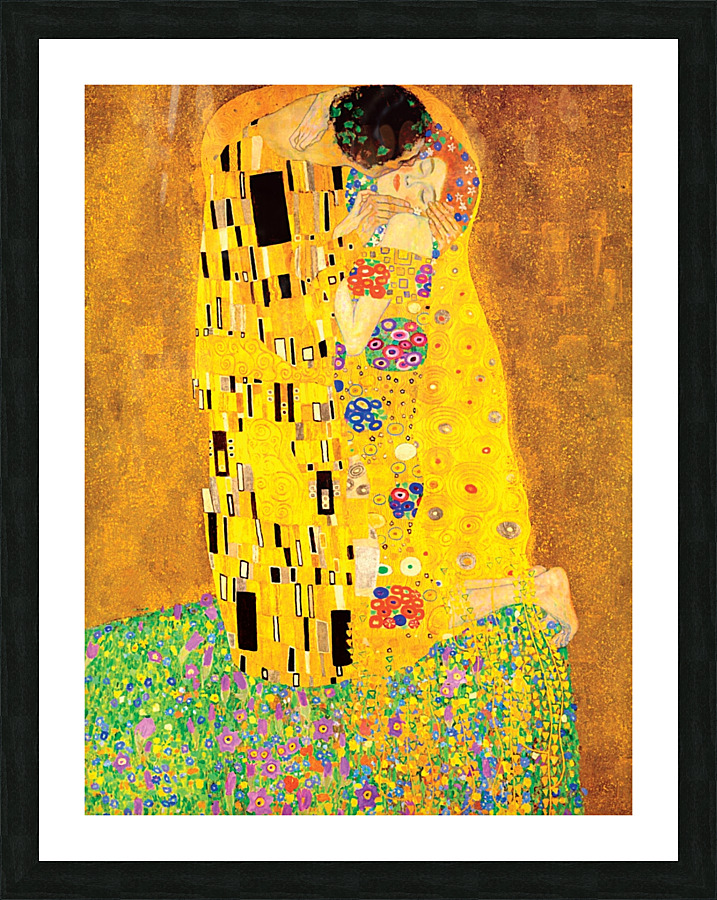 THE KISS  Picture Frame print