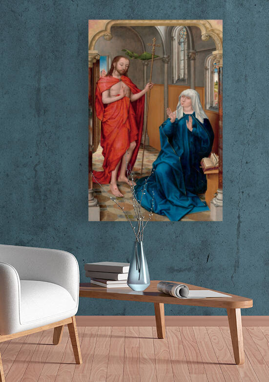 CRHIST APPEARING TO THE VIRGEN  by ArtHouse