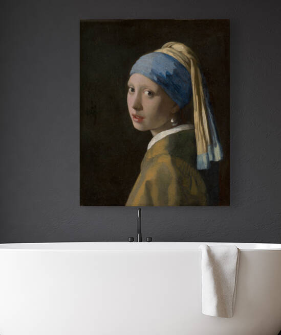 JOHANNES  VERMMERS THE GIRL WITH A PEARL EARRING   by ArtHouse