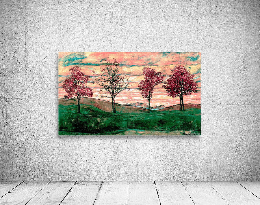 FOUR TREES Wall Preview