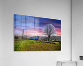 Blue Train Standby Acrylic Print