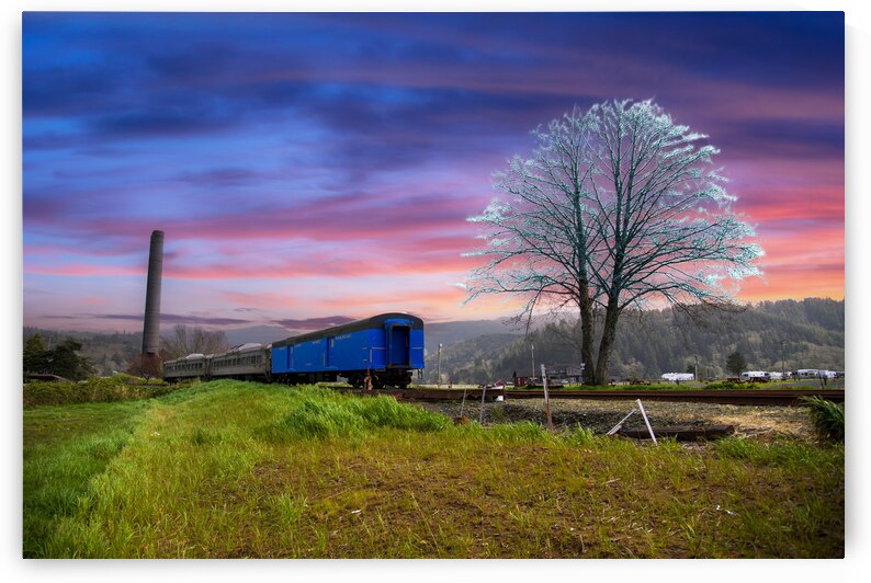 Blue Train Standby by Michael Griffin