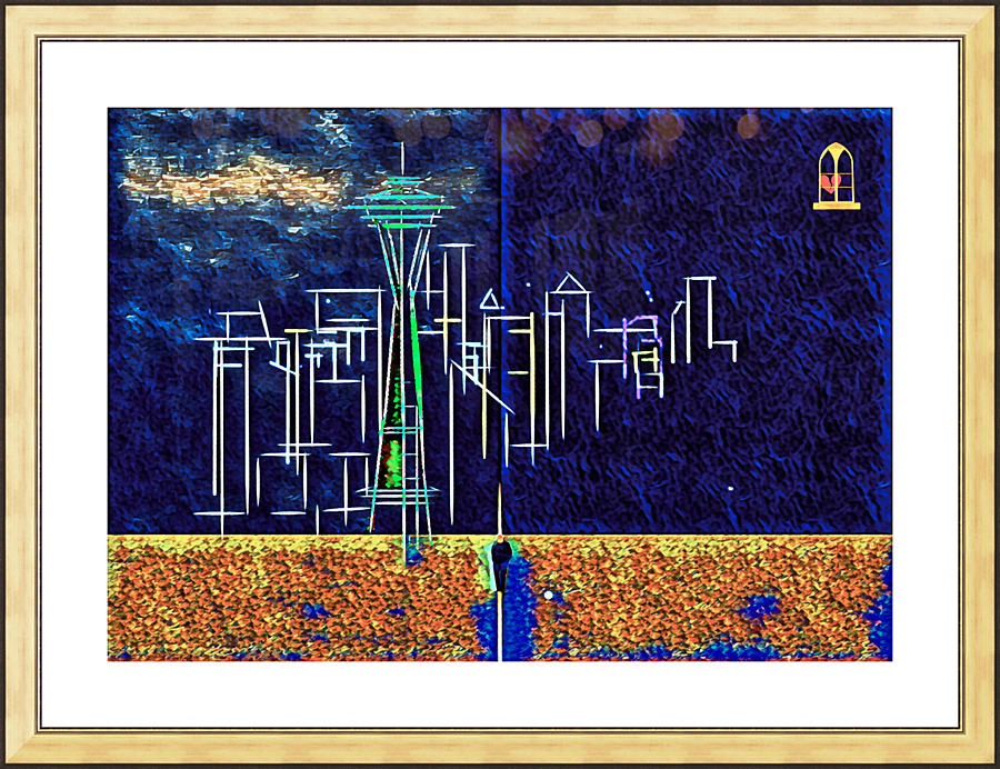 Leaving Tonight for a While Picture Frame Printing