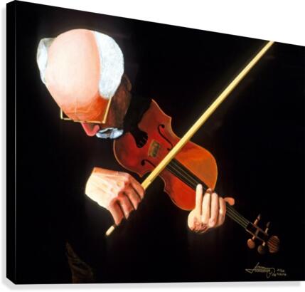 Violin Virtuoso Canvas Print