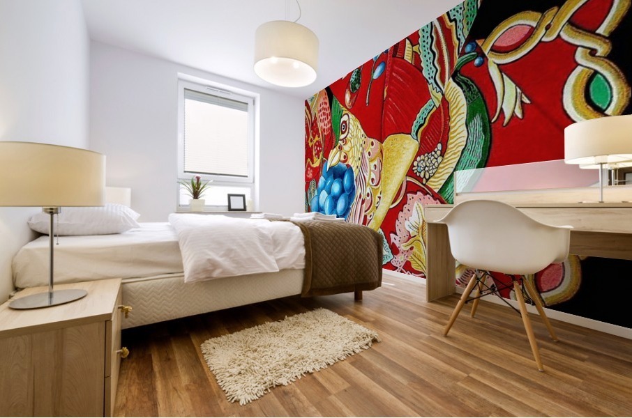 BIRD 'N PARADISE Mural print