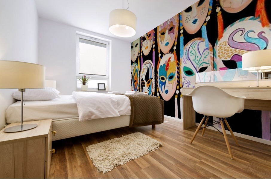 VENICE MASK SHOPPE Mural print