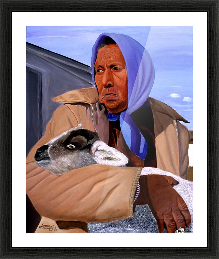 Native Guardian Picture Frame print