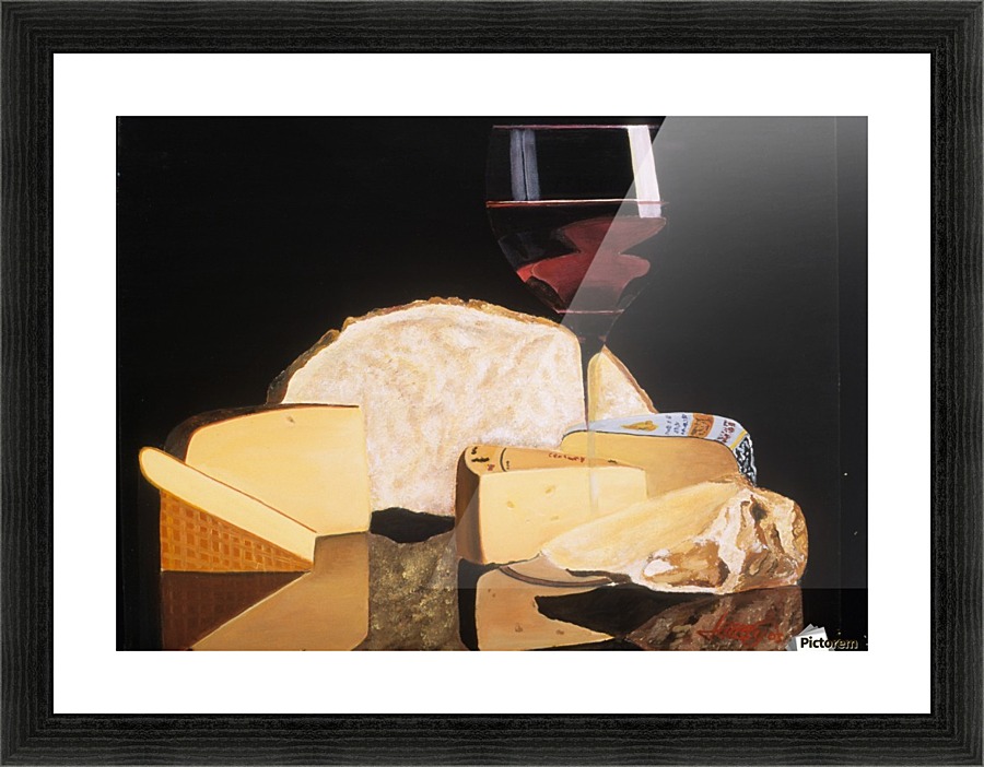 Man Cannot Live on Bread Alone Picture Frame print