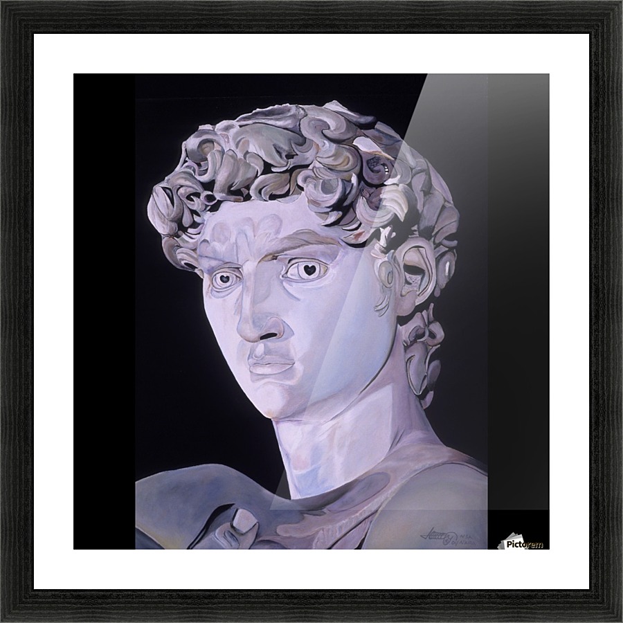 David By Michangelo Picture Frame print