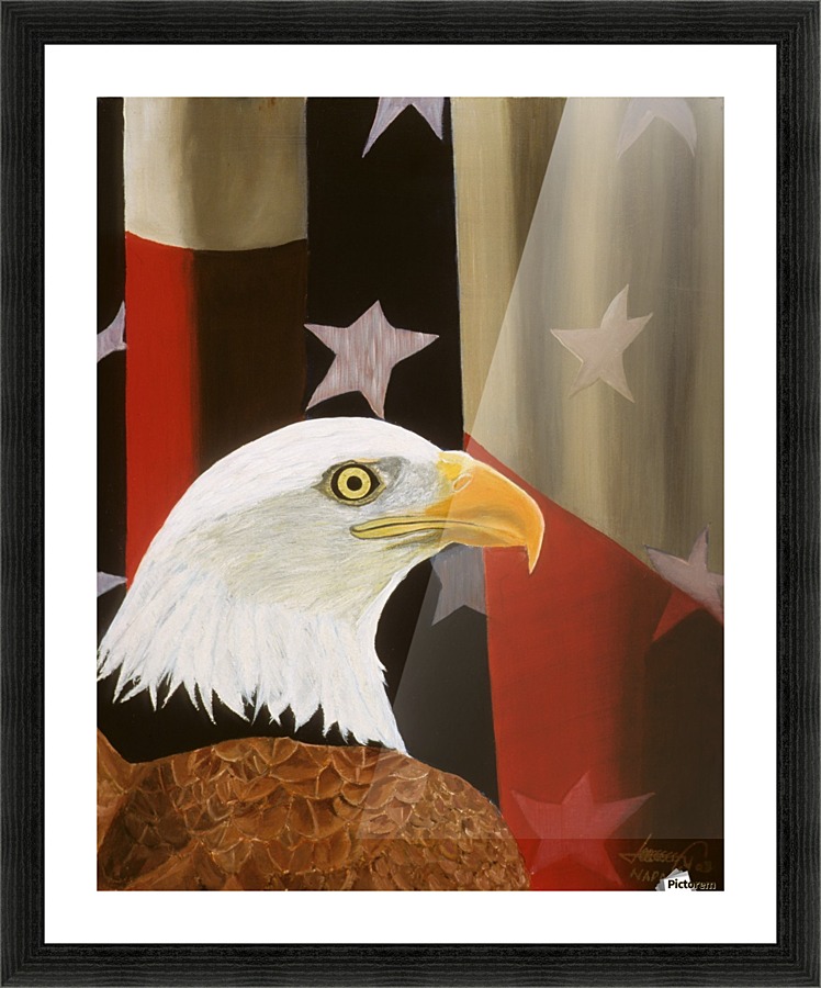 Our PROUD Bird Picture Frame print