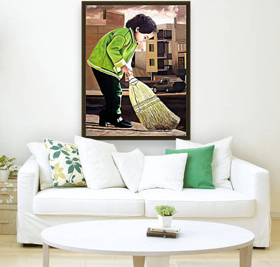 Big Shoes to Fill  by Bella Visat Artist